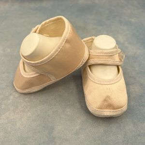 Vintage Gold Bug Baby Shoes